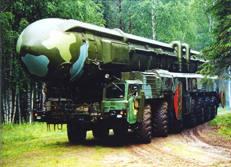 SS-25 mobile ICBM